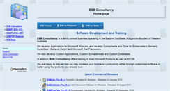 Desktop Screenshot of esbconsult.com
