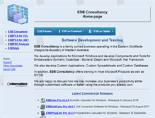 Tablet Screenshot of esbconsult.com